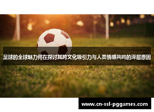 足球的全球魅力何在探讨其跨文化吸引力与人类情感共鸣的深层原因 足球的全球魅力何在探讨其跨文化吸引力与人类情感共鸣的深层原因